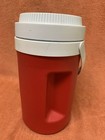 RUBBERMAID 1591 White Red Insulated Thermal Jug 1/2 Gallon Swivel Spout — photo 5