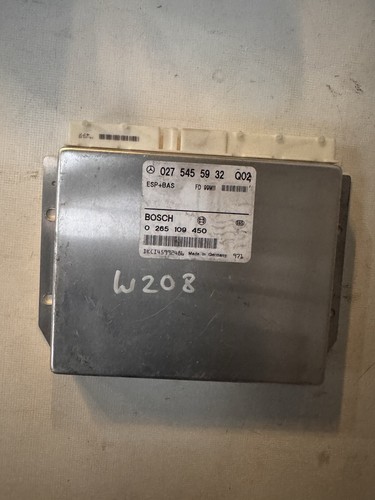 Mercedes Benz W208 CLK 320 W210 ABS ESP Steuergerät 0275455932 0265109450
