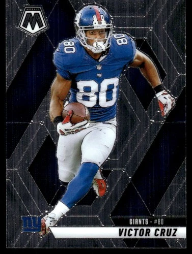 Victor Cruz 2025 Panini Mosaic #123 Giants NFL READ FREE SHIPPING AutographDen