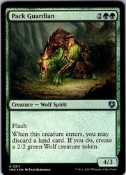 Pack Guardian 211/612 Foil Innistrad Remastered Magic: The Gathering