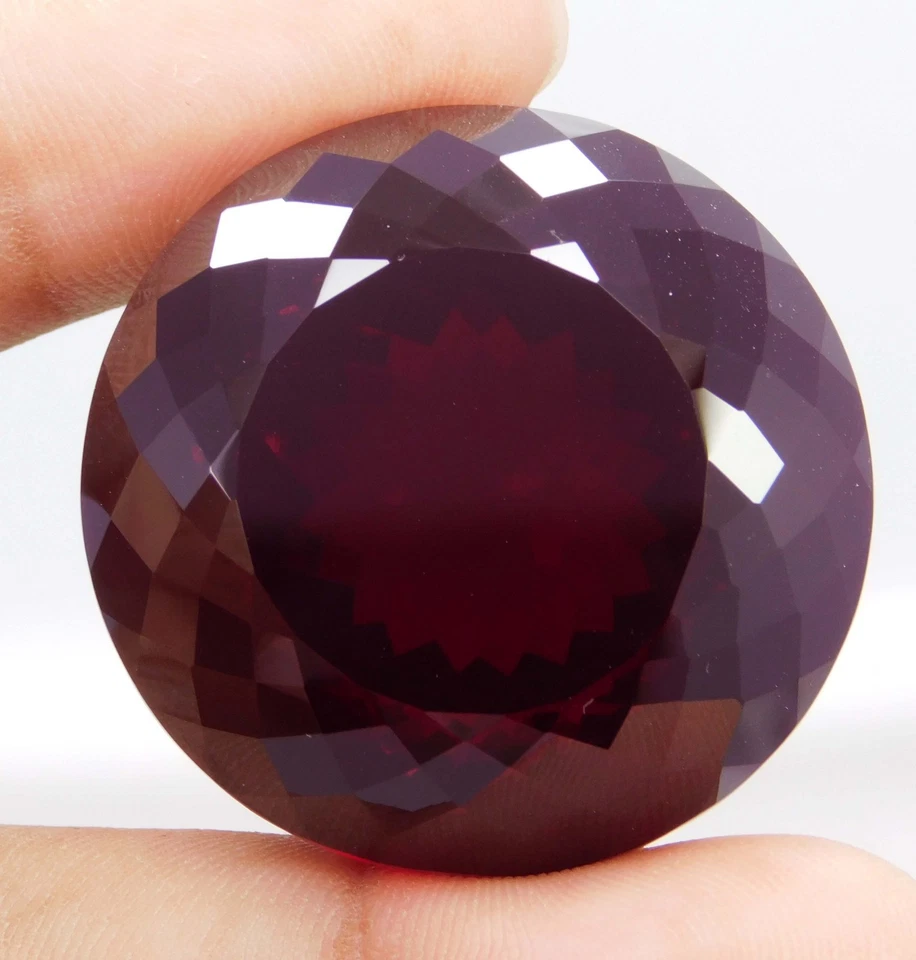 Certified 292.60 Ct Natural Mozambique Blood Red Ruby - Unheated Loose Gemstone - Image 4 of 4
