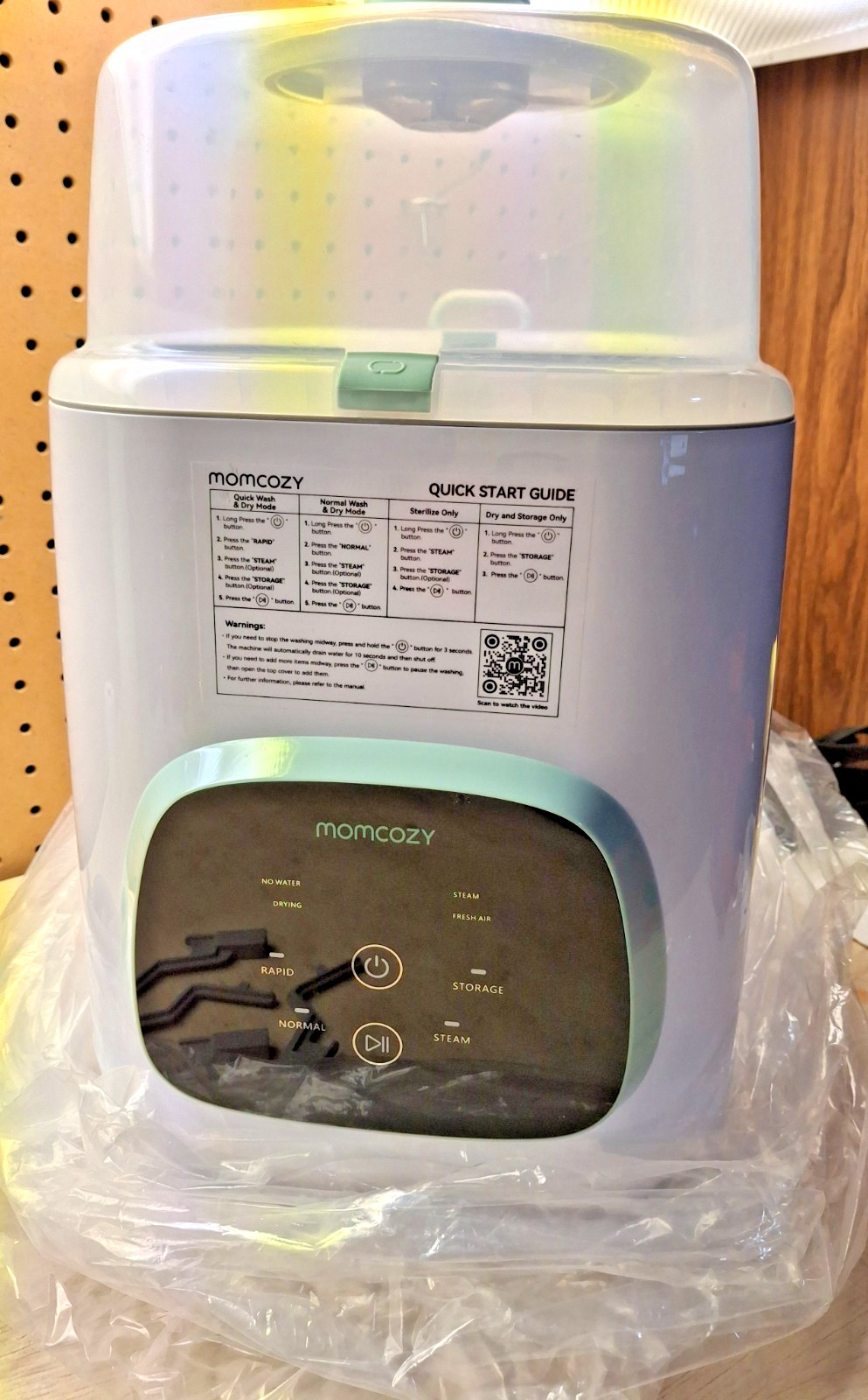 Momcozy Pro Auto Bottle Washer BS03 - VERY CLEAN - SHIPS FAST