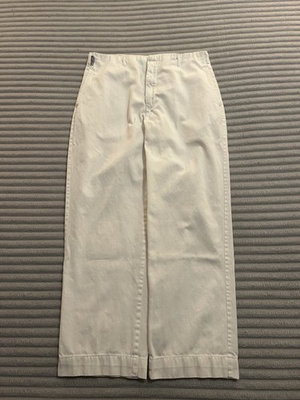 #ad #ad 1950s A 1 Manufacturing Co Tapers California Slacks White Twill Pants 30x27 USA $499.99