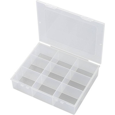 TRU COMPONENTS E-112-1 Sortimentskasten (L x B x H) 190 x 145 x 42 mm Anzahl