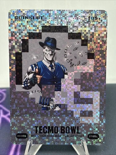 2026 Bo Jackson Battle Arena Tecmo Bowl Coinslot Helmet Icon Battlefoil Steel
