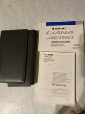 Suzuki Liana Owners Manual, Cd Player Owners Manual And Case Genuine And Exc con