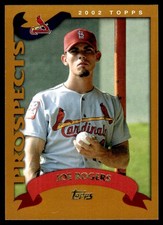 2002 Topps Traded & Rookies Joe Rogers Rookie St. Louis Cardinals #T226