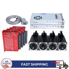 4 Axis 425oz.in Nema 23 Motor &V2.0 Driver &P...