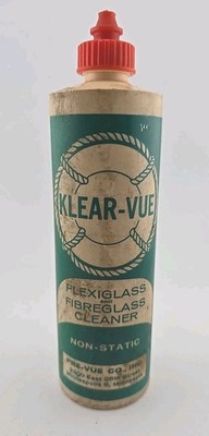 1960s Vintage Marine Care KLEAR-VUE  11oz Awesome Shop Item.