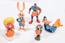 Lot/5 Space Jam Looney Tunes McDonalds Toys Daffy Duck