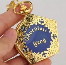 New Harry Potter Chocolate Frog quartz Pocket Watch Men Women gift