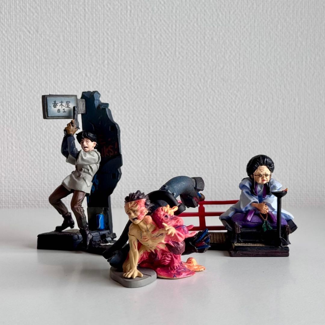 Figura Akira Kaiyodo Akira Kei Tetsuo Miyako Cápsula Lote Anime Coleccionable