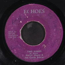 KELVIN MOORE AND CASTLE ECHOES: two roads / i have jesus ECHOES 7" Single 45 RPM