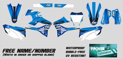 GRAPHICS KIT TM RACING 2T 2 STROKE 2022 2023 2024 2025 125 144 250 300 450 MX