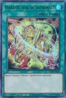 Hieratic Seal of Supremacy - GFTP-EN055 - Ultra Rare - 1st Edition - Lightly Pla