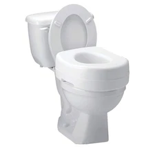 5.5 Inch Toilet Seat Riser Elevated for Seniors and Disabled Fits Round Elong…