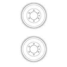 Tambour de frein Isuzu D-MAX