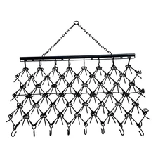 6' 4" Wide x 4' Long Multi Action Drag Chain Harrow - Overall 90" Long - 3/8"