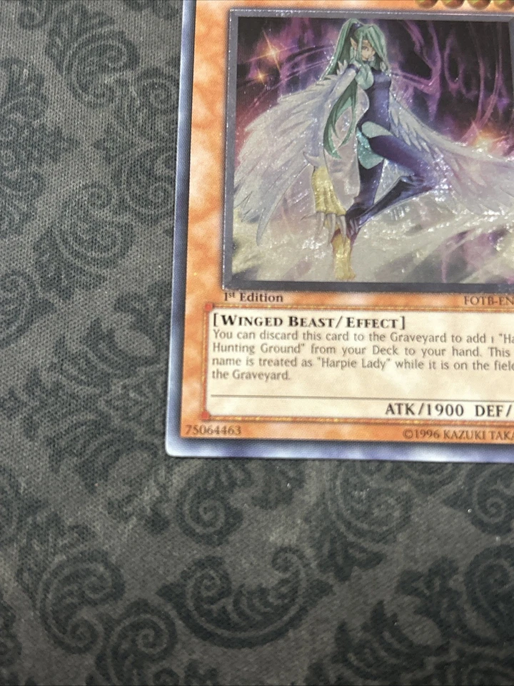 Yugioh Harpie Queen FOTB-EN020 Ultimate Rare (UTR) 1st Ed - Image 2 of 4