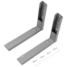 Universal Microwave Wall Brackets (1 Pack) Compatible for Candy, Haier, Hoover