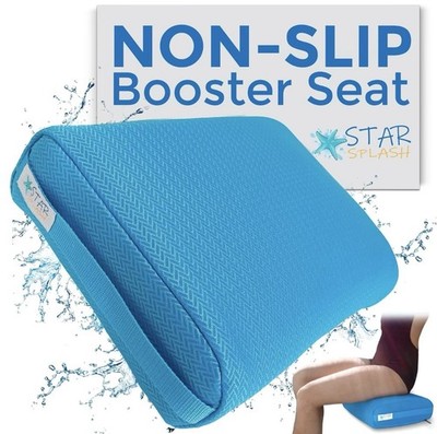 Star Splash Hot Tub Booster Seat Inflatable Bath Cushion Non-Slip Quick Dry