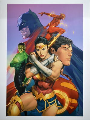 DC Comics Justice League (Cartoon Wonder Woman) MightyPrint Wall Art  MP17240333