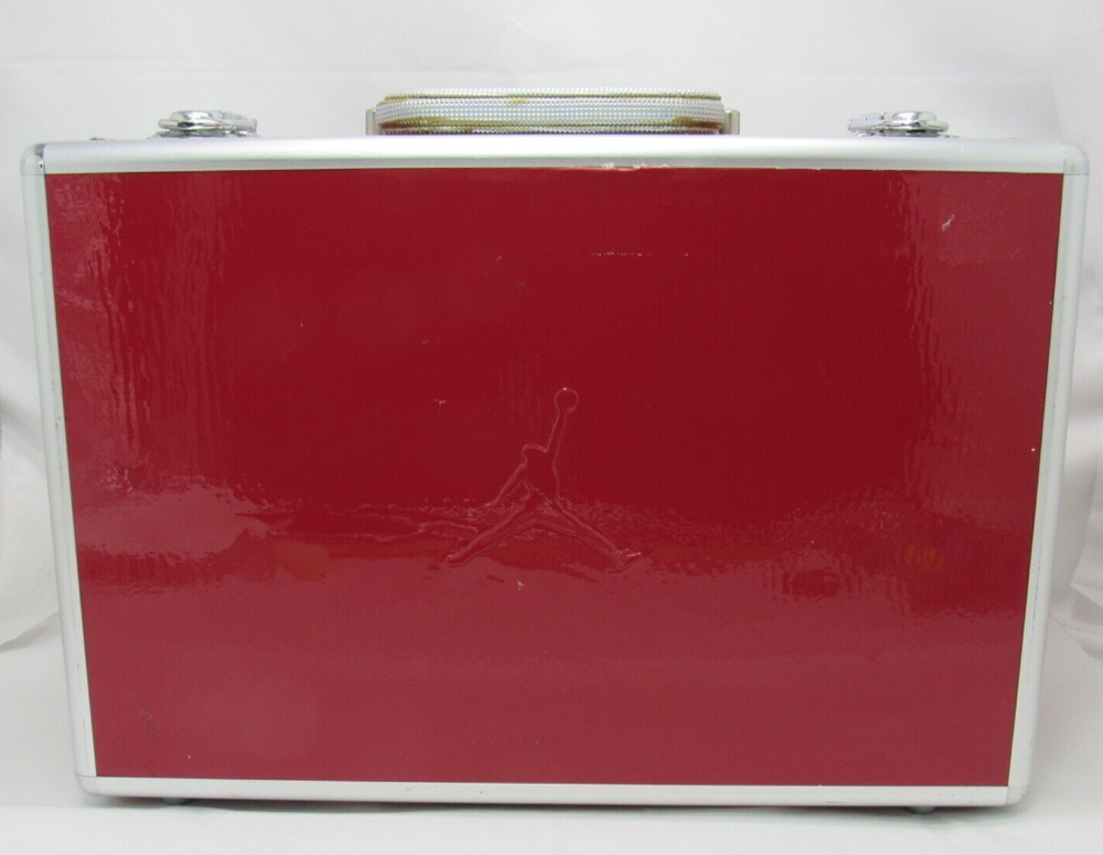 VTG Nike Air Jordan Red Suitcase Case Jordan Box Only No Shoes RARE