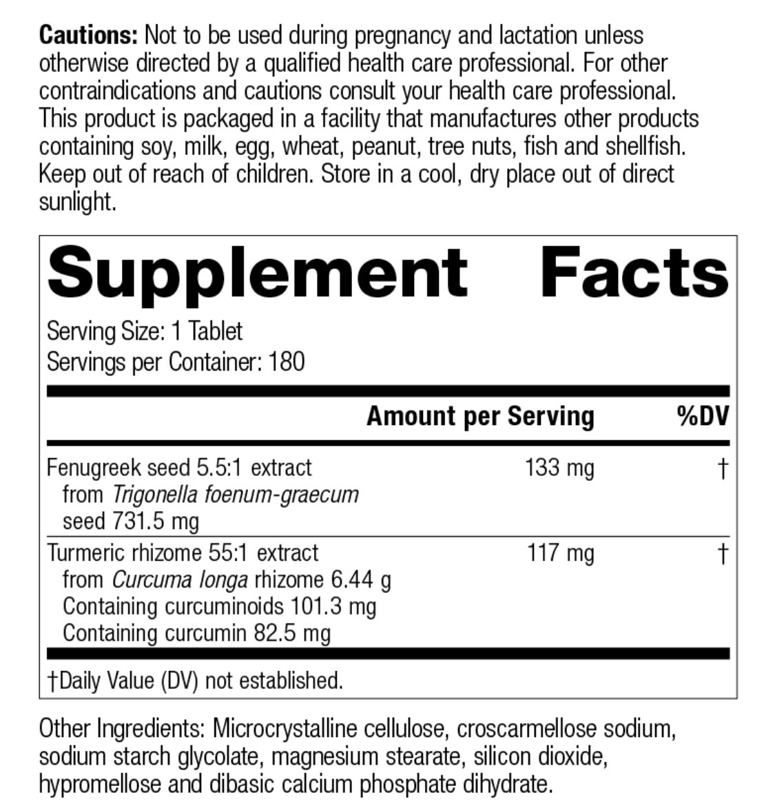 Medi Herb Tumeric Forte By Standard Process. 180 Tablets. Free Shipping