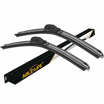 ABLEWIPE Premium Wiper Blades 19'' & 26 '' Combo Pack Fit for Tesla Model 3 17-21