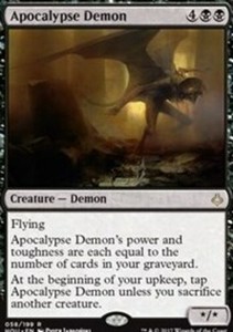Apocalypse Demon x4 - Hour of Devastation - NM-Mint, English - Hour of Devastati