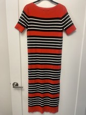 Jcrew Striped Midi Dress Size Small NWT