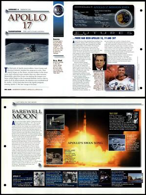 Apollo 17 #16 Mission Log Secrets Of The Universe Fact File Fold-Out Page