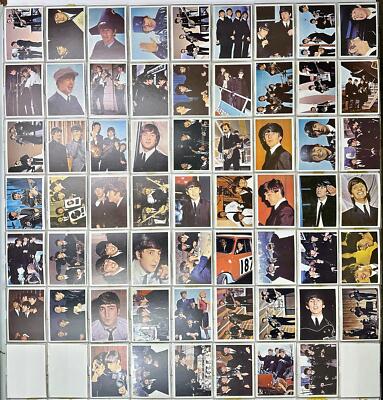 1964 Beatles Diary Complete Vintage Trading Card Set 60 cards #1A