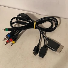 Universal Component RCA Cable Xbox 360 Wii PS2 PS3 PlayStation Used