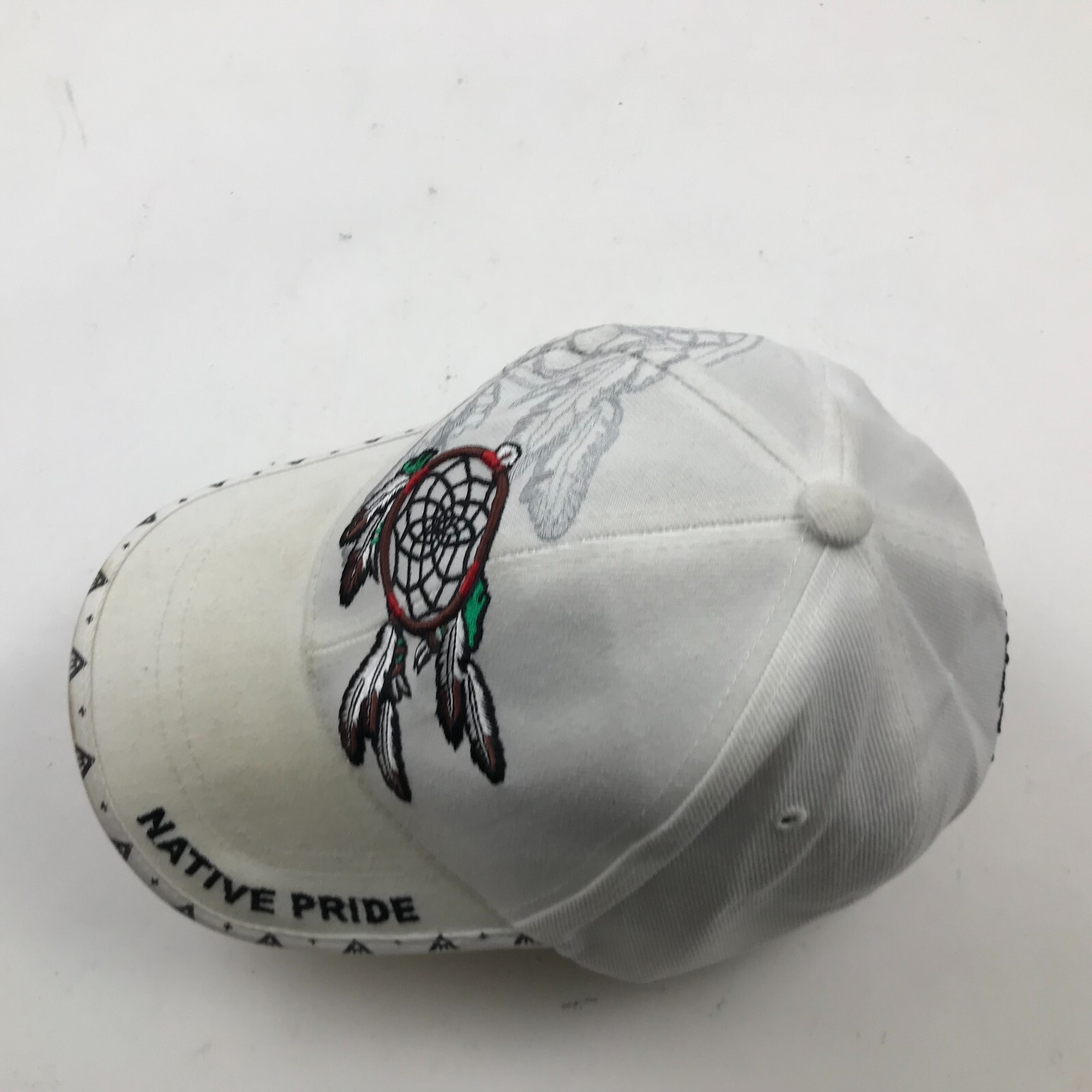 Native Pride Hat Cap Strapback White Black Adjust… - image 5