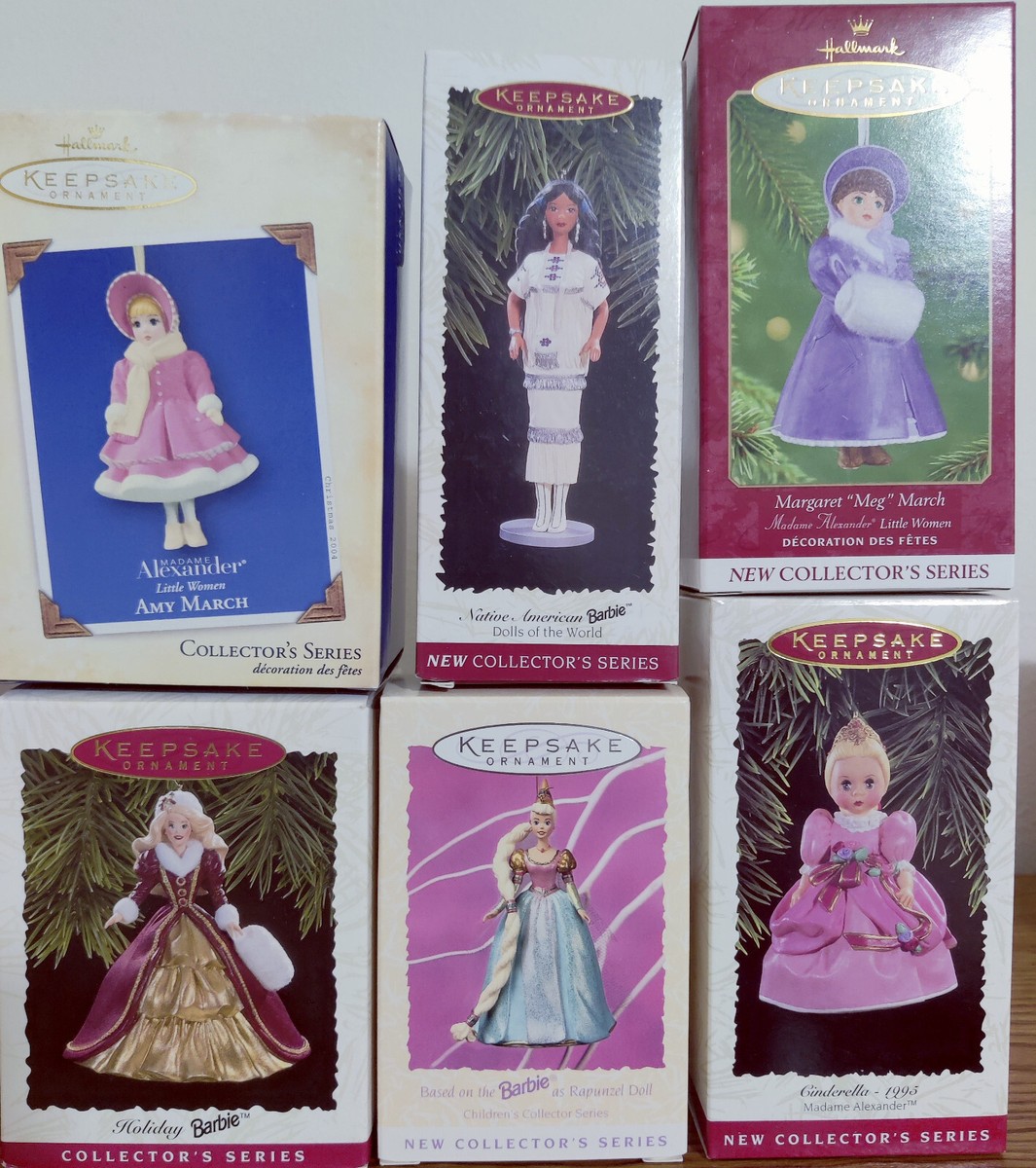 *TAKE YOUR PICK* Hallmark Keepsake Ornament Madame Alexander Barbie Doll