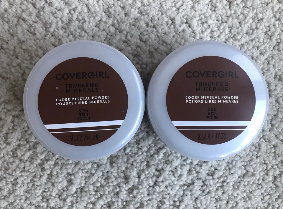 LOT OF 2 COVERGIRL TRUBLEND MINERALS LOOSE POWDER 500 DEEP FONCE - Image 2 of 3