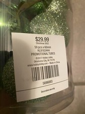 Red and Green 50ct Christmas Ornament Balls - Shatterproof Half Price