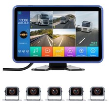 10.1" Monitor Quad Split Screen 5* AHD Backup Rückfahrkamerasystem DVR Für LKW