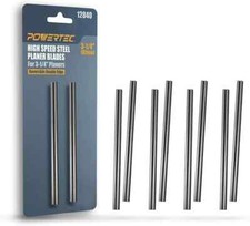 3-1/4" HSS Planer Blades 10 Pack for Wen 6530, DeWalt DCP580B, Porter-Cable P...