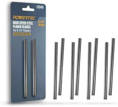 3-1/4'' HSS Planer Blades 10 Pack for Wen 6530, DeWalt DCP580B, Porter-Cable P...