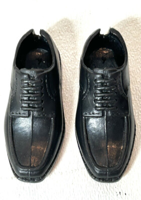 Vintage Ken Doll Black Dress Shoes Barbie