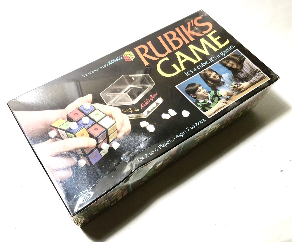 RUBIK'S CUBE RACE Puzzle Match - Idéal Toy Corp JEUX DE SOCIETE 1982