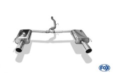 Fox Duplex Auspuff Sportauspuff für Opel Insignia 4x4 Sports Tourer 2,0l 