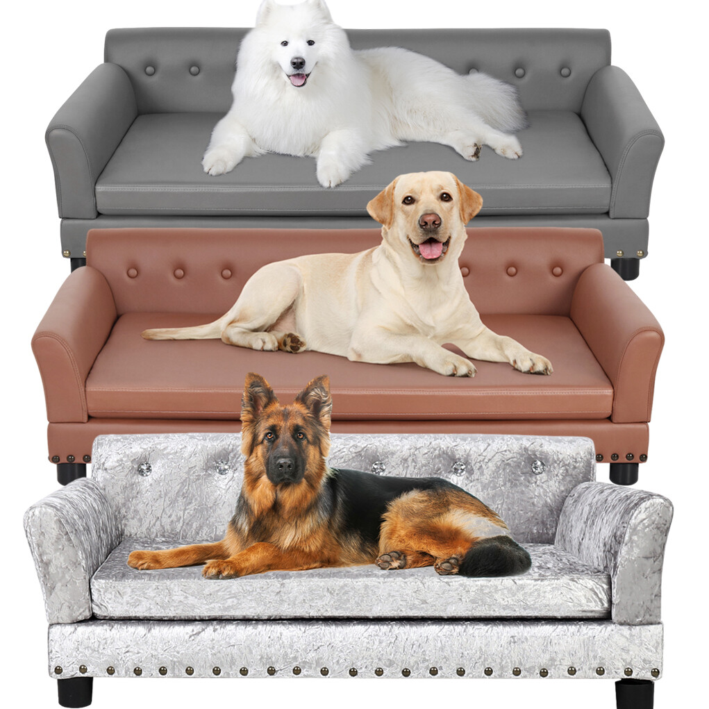 Hundebett Wasserdicht PU-Leder - Sofa Nest Für Kleine & Mittlere Hunde