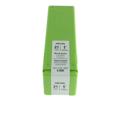 Grex 21 Gauge Brads - 1 in. - 5M