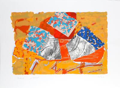 Lea Nikel, Becoming Summer, Screenprint, signed and numbered in pencil