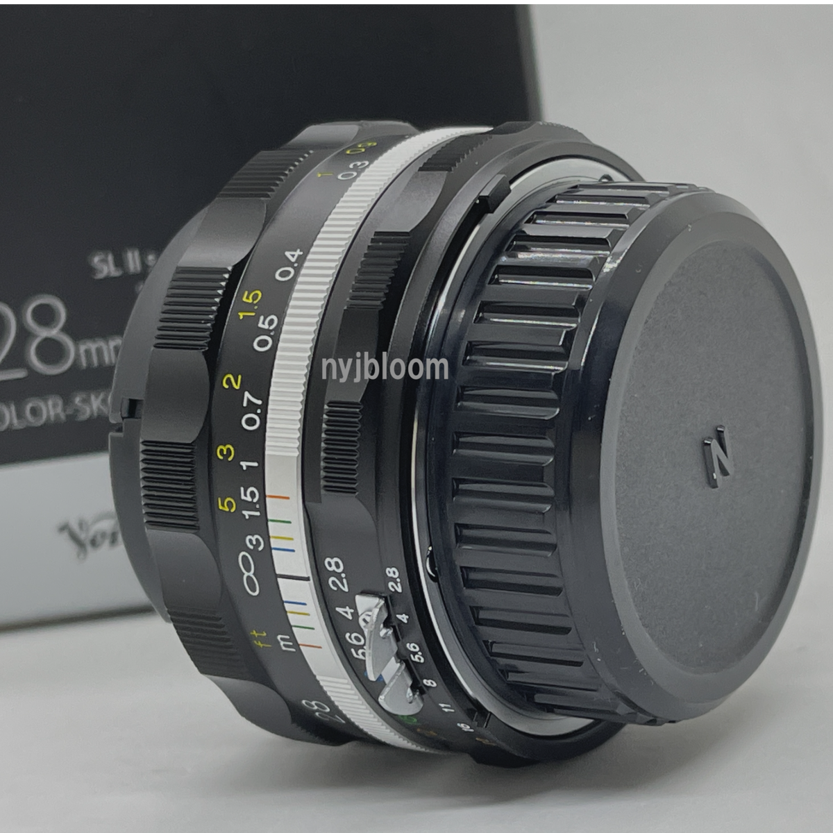New VOIGTLANDER COLOR-SKOPAR 28mm f2.8 SL IIS Nikon AI-S Lens