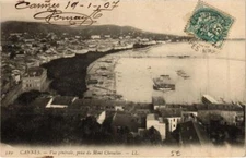 Old postcard Cannes general view, taking Mont Chevalier (262041)