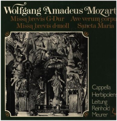 Mozart Missa brevis G-Dur / Ave verum corpus a.o. Christophorus Vinyl LP
